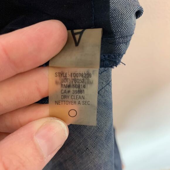 ELIE TAHARI python print pants low rise skinny leg blue y2k club kid 2467 - Picture 11 of 13